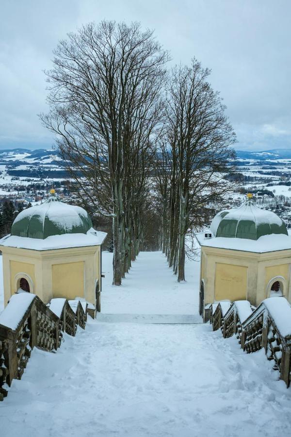 Hotel Kacenka Králíky Exteriör bild