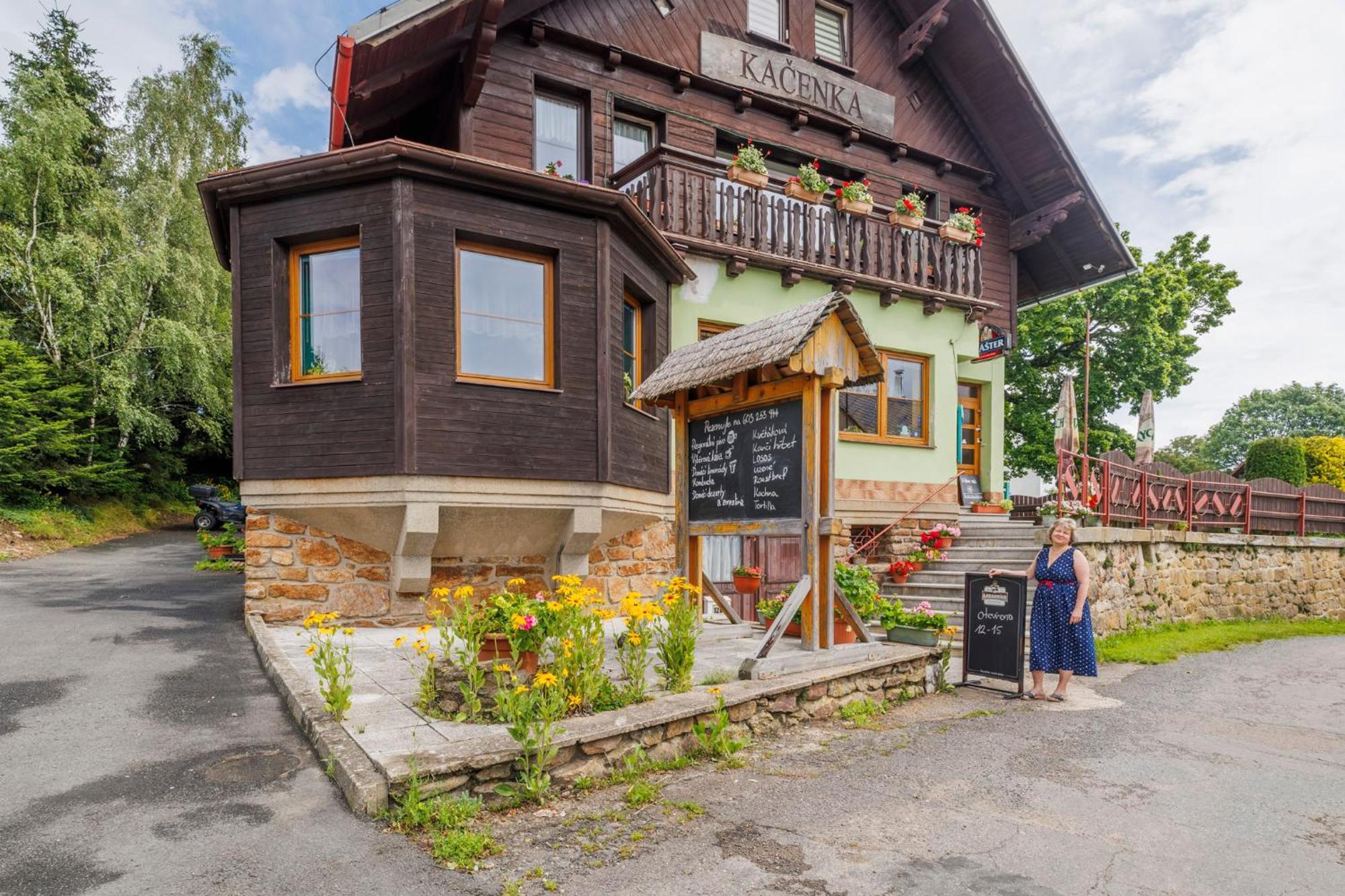 Hotel Kacenka Králíky Exteriör bild